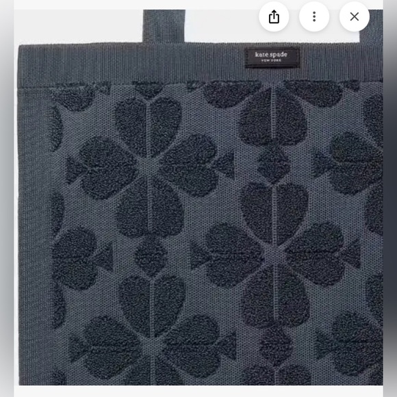 Kate Spade Brooke Spade Flower
Patterned Terry Large Tote, Blazer Blue NEW
NWT - Picture 4 of 7